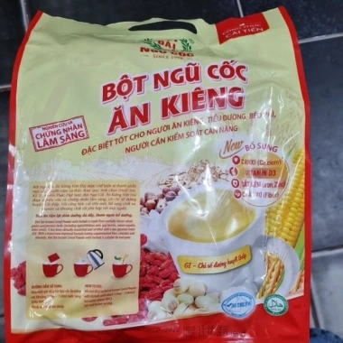 Bột ngũ cốc ăn kiêng Việt Đài chính hãng 15 gói x40g - Giảm cân, tiểu đường, béo phì