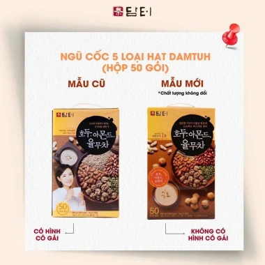Bột Ngũ Cốc Damtuh 5 Loại Hạt Granola Hàn Quốc Đủ Vị Giảm Cân Ăn Sáng 3 Bột Ngũ Cốc Damtuh 5 Loại Hạt Granola Hàn Quốc Đủ Vị Giảm Cân Ăn Sáng 3