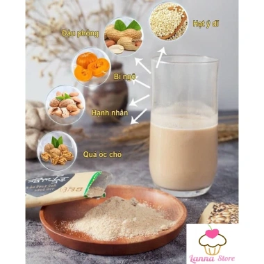 Bột Ngũ Cốc Damtuh 5 Loại Hạt Granola Hàn Quốc Đủ Vị Giảm Cân Ăn Sáng
