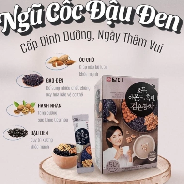 Bột Ngũ Cốc Damtuh 5 Loại Hạt Granola Hàn Quốc Đủ Vị Giảm Cân Ăn Sáng 10 Bột Ngũ Cốc Damtuh 5 Loại Hạt Granola Hàn Quốc Đủ Vị Giảm Cân Ăn Sáng 10