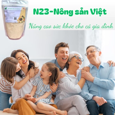 Bột Ngũ Cốc Dinh Dưỡng 19 Loại Hạt Nhà N23: Hỗ Trợ Tăng Cân, Cân Bằng Đường Huyết, 39.000₫ 5