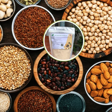 Bột Ngũ Cốc Dinh Dưỡng 19 Loại Hạt Nhà N23: Hỗ Trợ Tăng Cân, Cân Bằng Đường Huyết, 39.000₫ 6