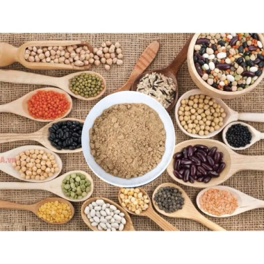 Bột ngũ cốc dinh dưỡng 1kg - 17 loại hạt nguyên chất, giảm giá 75.000đ