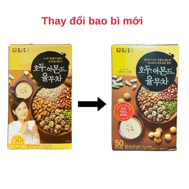 Bột ngũ cốc dinh dưỡng 5 loại hạt DAMTUH Hàn Quốc 900g - 50 gói giá ưu đãi 119k