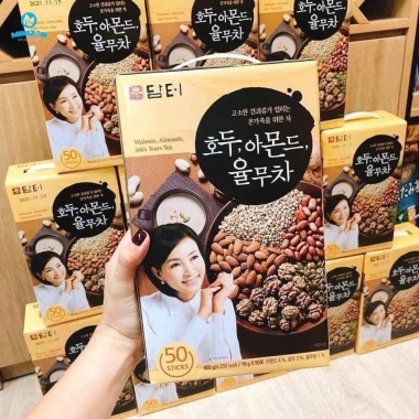 Bột ngũ cốc dinh dưỡng 5 loại hạt DAMTUH Hàn Quốc 900g - 50 gói giá ưu đãi 119k
