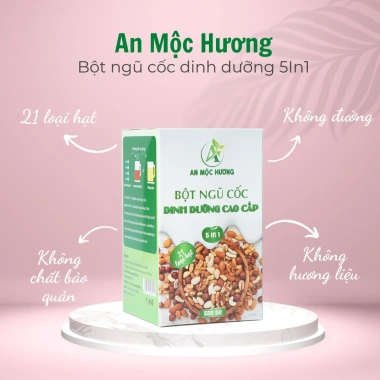 Bột ngũ cốc dinh dưỡng An Mộc Hương 2Kg - 21 loại hạt tăng cân, giảm cân, lợi sữa, giá chỉ 660.000đ