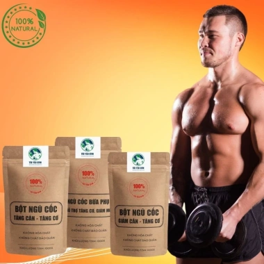 Bột Ngũ Cốc Dinh Dưỡng Gym – Tăng Cơ, Giảm Mỡ, Tăng Cân, 100% Ngũ Cốc Nguyên Chất, Giá 120.000 VND 2