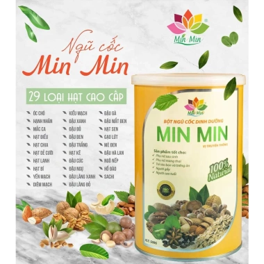 Bột Ngũ Cốc Dinh Dưỡng Min Min 500g - Bổ Dưỡng, Hỗ Trợ Sữa, Giá Ưu Đãi 210.000đ
