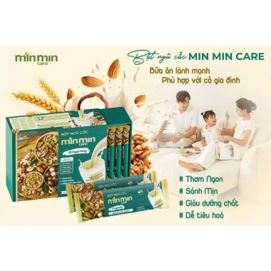 Bột Ngũ Cốc Dinh Dưỡng Min Min 500g - Bổ Dưỡng, Hỗ Trợ Sữa, Giá Ưu Đãi 210.000đ