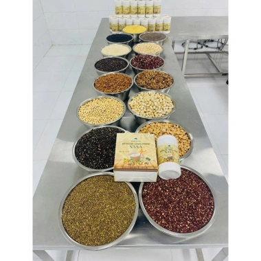Bột ngũ cốc dinh dưỡng Nana Kim Nhan - Hỗ trợ tăng cân, giảm cân, lợi sữa, thảo mộc tự nhiên, giảm giá 240k