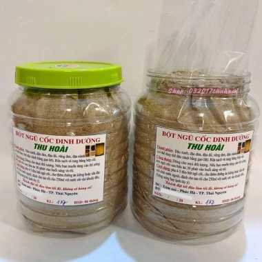 Bột ngũ cốc dinh dưỡng nhà làm hạt rửa sạch, rang bếp củi 1kg - Giá ưu đãi 130.000đ 4 Bột ngũ cốc dinh dưỡng nhà làm hạt rửa sạch, rang bếp củi 1kg - Giá ưu đãi 130.000đ 4