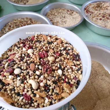 Bột ngũ cốc Giảm Cân Mẹ Tôm 500g 17 loại hạt dinh dưỡng, có xuất hoá đơn, giảm giá 20% 125.000 VND 5 Bột ngũ cốc Giảm Cân Mẹ Tôm 500g 17 loại hạt dinh dưỡng, có xuất hoá đơn, giảm giá 20% 125.000 VND 5