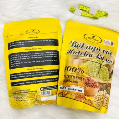 Bột Ngũ Cốc Giảm Mỡ Matcha Lá Sen Mị Hương Chính Hãng - Tặng Dây Đo, Đốt Cháy Mỡ Nhanh, Giảm Cân Hiệu Quả 3 Bột Ngũ Cốc Giảm Mỡ Matcha Lá Sen Mị Hương Chính Hãng - Tặng Dây Đo, Đốt Cháy Mỡ Nhanh, Giảm Cân Hiệu Quả 3