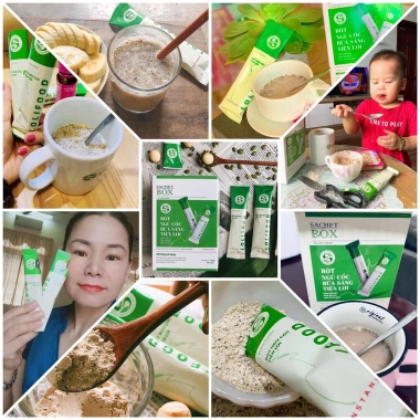Bột Ngũ Cốc Lolifood Ăn Sáng Tiện Lợi Dinh Dưỡng Cho Người Ăn Kiêng - 20 Gói 18g, 55k