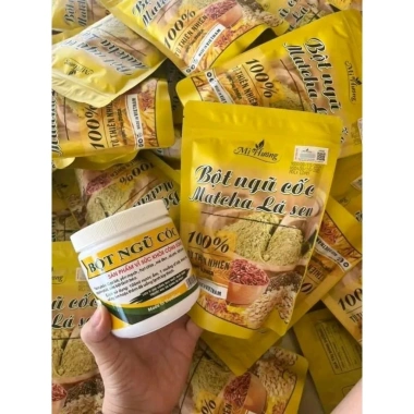 Bột Ngũ Cốc Matcha Lá Sen Mỵ Hương - Giảm mỡ bụng, thải độc, hàng chính hãng 86k 7
