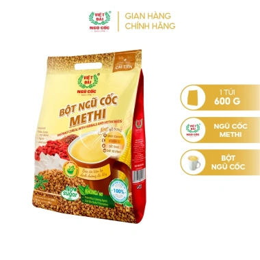 Bột Ngũ Cốc Methi VIỆT ĐÀI Không Đường Giảm Cân Eat Clean 600g 2