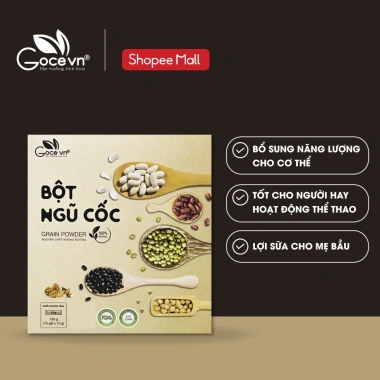 Bột ngũ cốc mix 10 loại hạt dinh dưỡng Goce 150g - 15 gói 10g, giảm giá 72,200 VND, tăng sức khỏe 4 Bột ngũ cốc mix 10 loại hạt dinh dưỡng Goce 150g - 15 gói 10g, giảm giá 72,200 VND, tăng sức khỏe 4