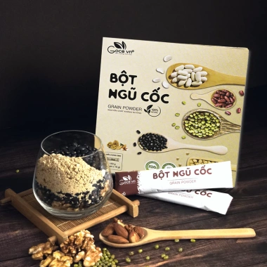 Bột ngũ cốc mix 10 loại hạt dinh dưỡng Goce 150g - 15 gói 10g, giảm giá 72,200 VND, tăng sức khỏe