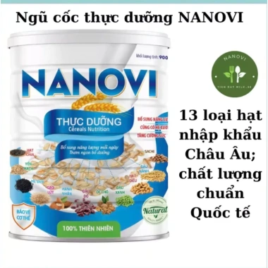 Bột ngũ cốc NANOVI 100% thiên nhiên – Dành cho người ăn chay, tiểu đường, giá chỉ 350.000 VND 3