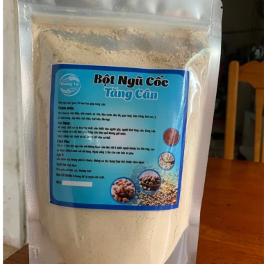 Bột Ngũ Cốc Tăng Cân Hoàng Vũ 500g - Dinh Dưỡng Cho Người Gầy, Giảm Giá 129.000₫ 5