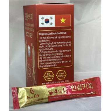 Bột Nhân Sâm Hàn Quốc Eco G9 Vị Coffee - Bổ năng lượng, tăng trí nhớ, giảm cholesterol, 31.999đ 5