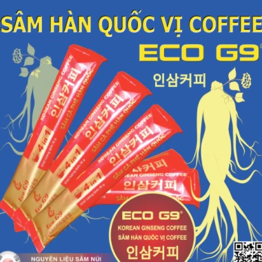 Bột Nhân Sâm Hàn Quốc Eco G9 Vị Coffee - Bổ năng lượng, tăng trí nhớ, giảm cholesterol, 31.999đ 9
