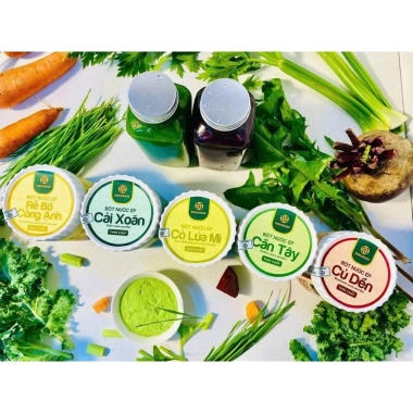 Bột Nước Ép Rau Củ 15 Pack 3gr SUNGRASS Xanh Sam Organic Giá Ưu Đãi 318.750 VND 2