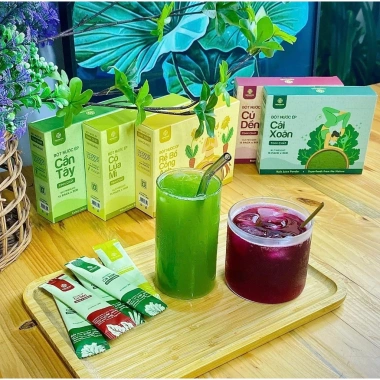 Bột Nước Ép Rau Củ 15 Pack 3gr SUNGRASS Xanh Sam Organic Giá Ưu Đãi 318.750 VND 4