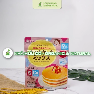 Bột Pancake Wakodo cho bé 9 tháng - Bổ sung Sắt, Canxi, giá ưu đãi 76.000đ 9 Bột Pancake Wakodo cho bé 9 tháng - Bổ sung Sắt, Canxi, giá ưu đãi 76.000đ 9