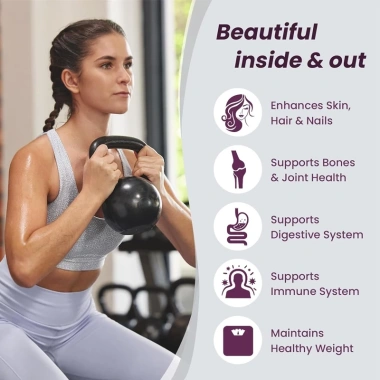 Bột Peptide Kexinsh Collagen + Hyaluronic, Biotin, Vitamin C - Không vị, hòa tan 275k 7