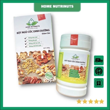 Bột pha Ngũ cốc 16 loại hạt hỗ trợ giảm cân 500g - Thơm ngon, sánh mịn, giá ưu đãi 150k