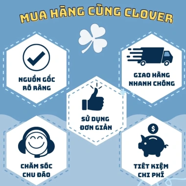 Bột pha nước lau sàn 20L CLOVERVN - Giảm giá 35.000đ, làm sạch nhanh, không bám bẩn 3