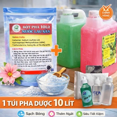 Bột Pha Nước Lau Sàn DAVINA 10L Công Thức Mới Sạch Thơm Giảm Giá 59.999 VND