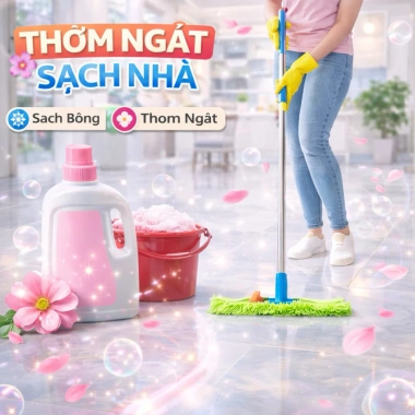 Bột Pha Nước Lau Sàn DAVINA 10L Công Thức Mới Sạch Thơm Giảm Giá 59.999 VND