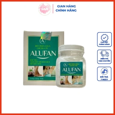 Bột phèn chua Alufan 150gr - Khử mùi hôi nách, hôi chân, giá chỉ 50.000₫ 2 Bột phèn chua Alufan 150gr - Khử mùi hôi nách, hôi chân, giá chỉ 50.000₫ 2
