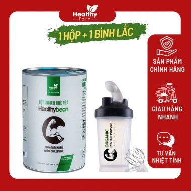Bột Protein Thực vật Combo 1 Hộp + 1 Bình Lắc Shaker - Giá 310.000₫, Hỗ trợ giảm cân