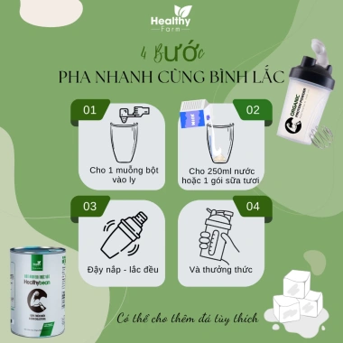 Bột Protein Thực vật Combo 1 Hộp + 1 Bình Lắc Shaker - Giá 310.000₫, Hỗ trợ giảm cân