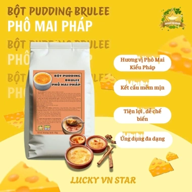 Bột Pudding Phô Mai Pháp VN STAR 1KG - Topping Trà Sữa, Giá Ưu Đãi 111.866₫ 2