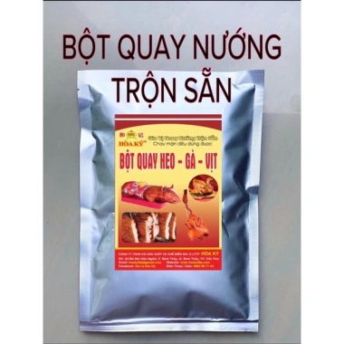 Bột Quay Nướng Hoà Ký 100gr - Gia Vị Trộn Sẵn, Giảm Giá 33k, Vị Đậm Đà, Nhanh Gọn Bữa Ăn