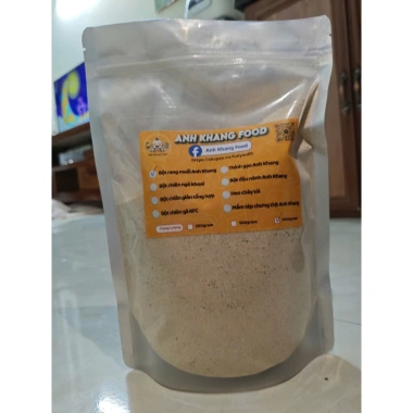 Bột Rang Muối Thủ Công Anh Khang Food - Thơm nhẹ, hạt vừa, chuẩn vị nhà hàng, cho gà và ếch 250/500g
