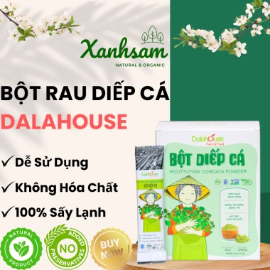Bột Rau Diệp Cá Tự Nhiên 20 Gói 3g - DalaHouse Organic - Giảm Giá Đặc Biệt 182.900₫ Bột Rau Diệp Cá Tự Nhiên 20 Gói 3g - DalaHouse Organic - Giảm Giá Đặc Biệt 182.900₫