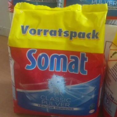 Bột rửa bát Somat Classic cho máy, túi 2kg - Giá chỉ 295.000, tặng que thử nước cứng