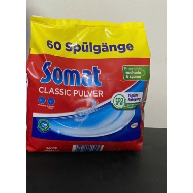 Bột rửa bát Somat Classic cho máy, túi 2kg - Giá chỉ 295.000, tặng que thử nước cứng