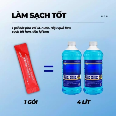 Bột Rửa Kính LIBITU – Làm Sạch Kính Lái Loại Bỏ Dầu Mỡ Bảo Dưỡng Gạt Mưa 29.000₫