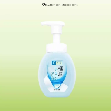 Bọt Rửa Mặt Dưỡng Ẩm Hada Labo Gokujyun 160ml - Giá 168.000đ, Dưỡng ẩm sâu, Sạch nhẹ, Không khô