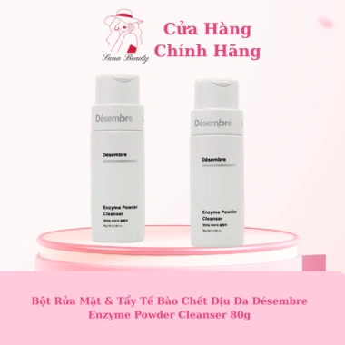 Bột Rửa Mặt Enzyme Désembre 80g - Tẩy tế bào chết dịu da, giảm còn 700.000 VND, giá gốc 910.000 VND