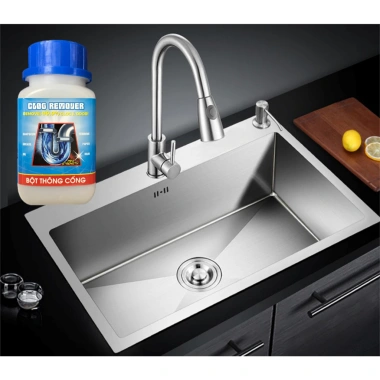 Bột sạch Hando 280g - Thông đường ống thoát nước, bồn rửa mặt, bồn rửa chén 28.500₫