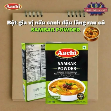 Bột Sambhar Masala 100g - Gia vị cà ri Nam Ấn Độ, giảm giá 60.000đ 2 Bột Sambhar Masala 100g - Gia vị cà ri Nam Ấn Độ, giảm giá 60.000đ 2