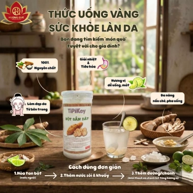 Bột Sắn Dây Nguyên Chất 500g - Giá Ưu Đãi 150.000 VND, Dinh Dưỡng Cao, TiPiKay Shop 4