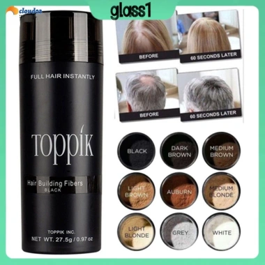 Bột Sợi Đen Toppik 27,5g - Giao Hàng Nhanh, Dày Tóc Mỏng, Tóc Hói, Cloud2 (Thủy Tinh) Giá Ưu Đãi 80.905₫